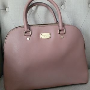 Authentic Mauve Michael Kors handbag